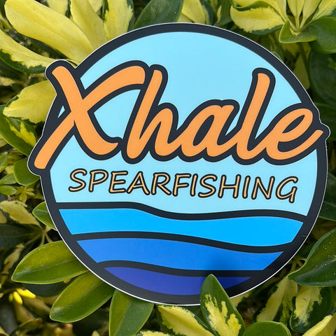 Xhale Logo Sticker Large